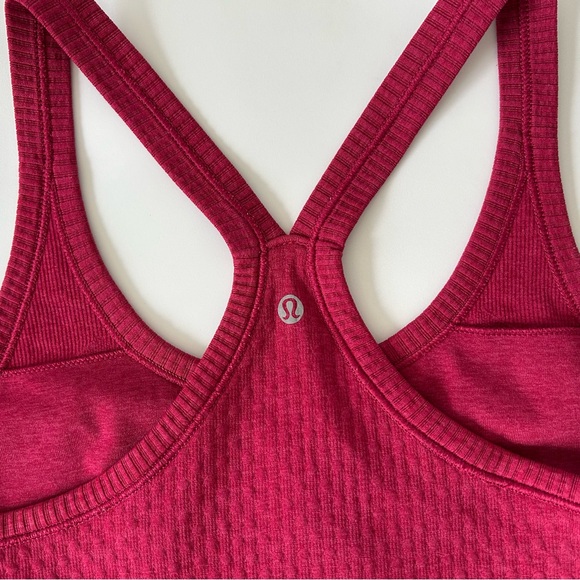 Red Ribbed Tank Top - Picture 3 of 8